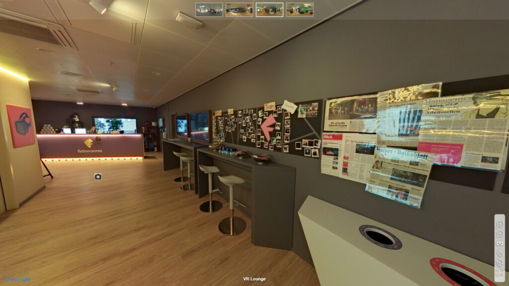 Fusion Arena in 360° Fiberjungle AG