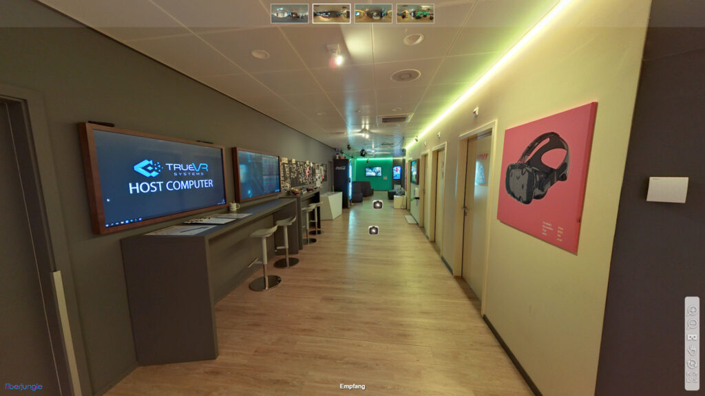 Fusion Arena in 360° Fiberjungle AG